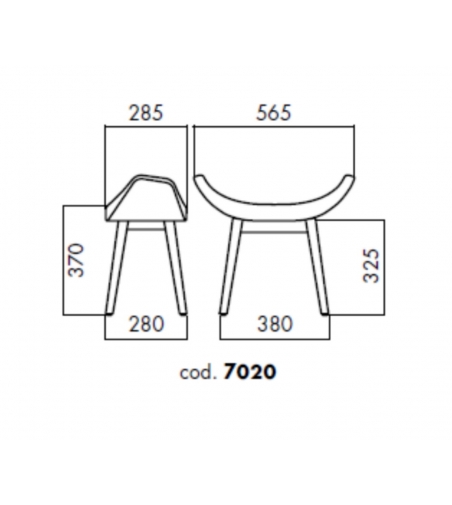 Alma Design - X Big Foot 7020 Footrest