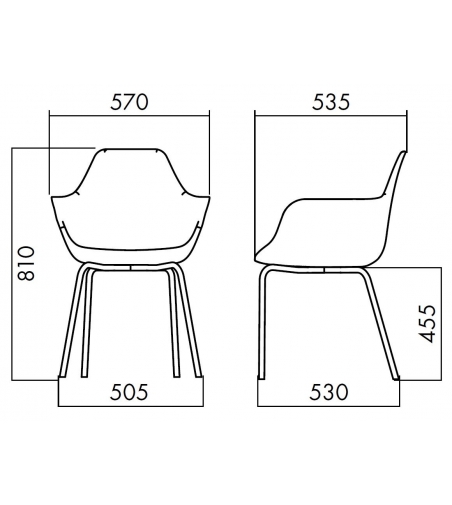 Fauteuil Y Four 2090 - Alma Design