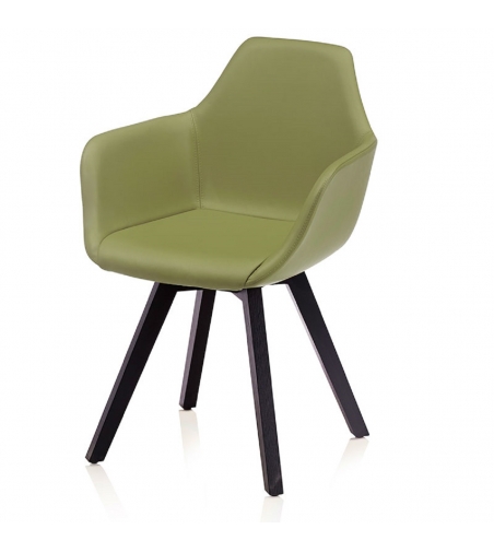 Poltroncina Y Wood 2092 Imbottita - Alma Design