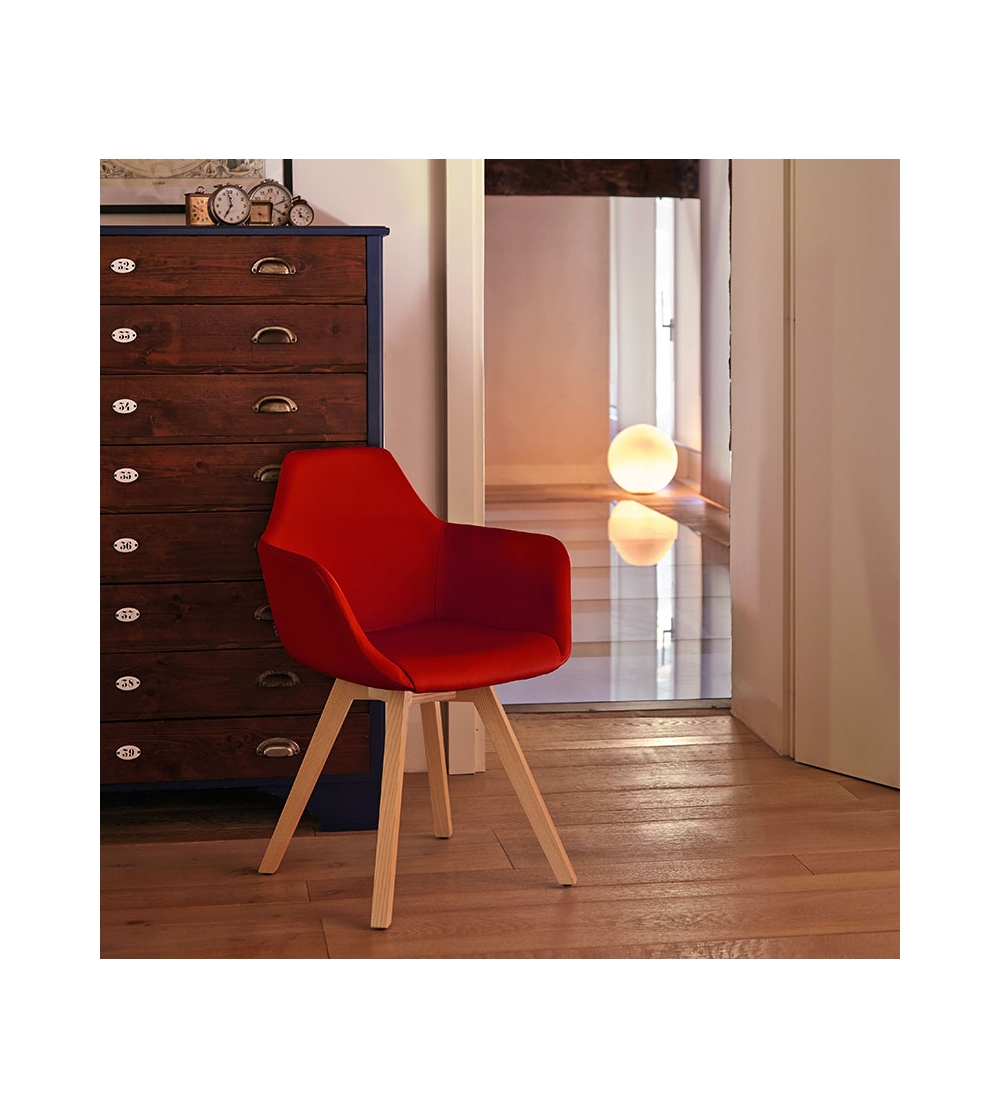 Poltroncina Y Wood 2092 Imbottita -...