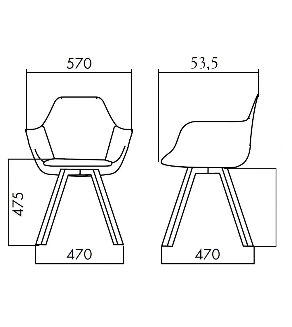 Alma Design - Y Wood 2092 Sessel...