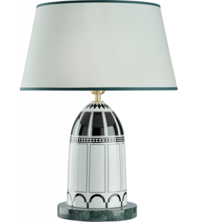 Lampe mit Marmorsockel Don Giovanni- Le Porcellane