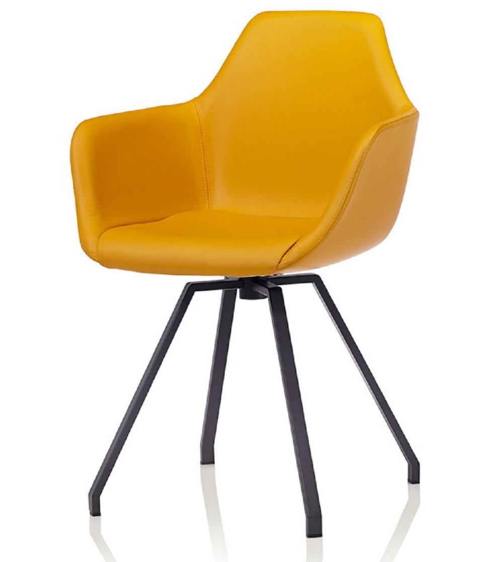 ?Fauteuil Pivotant Rembourré Y Spider 2094 - Alma Design