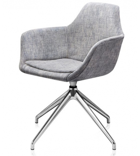 Sillón Giratorio Tapizado Y Work 2096 - Alma Design