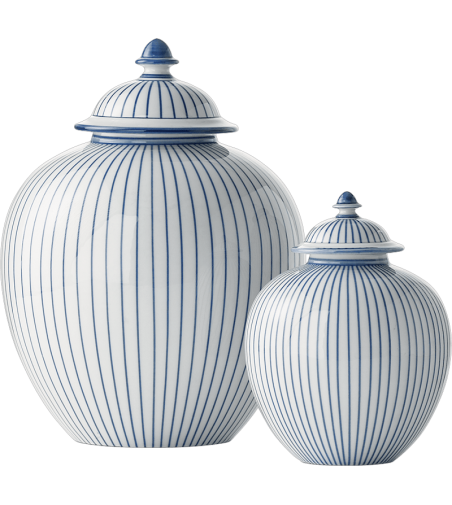 Potiche Righe 3510-Le Porcellane