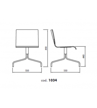 Sedia Casablanca 1034 - Alma Design 2