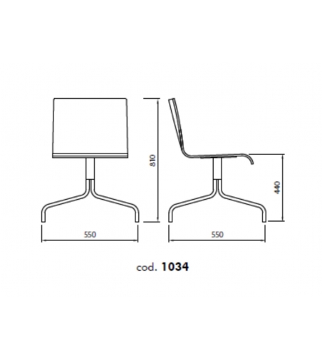 Alma Design - Drehstuhl Casablanca 1034