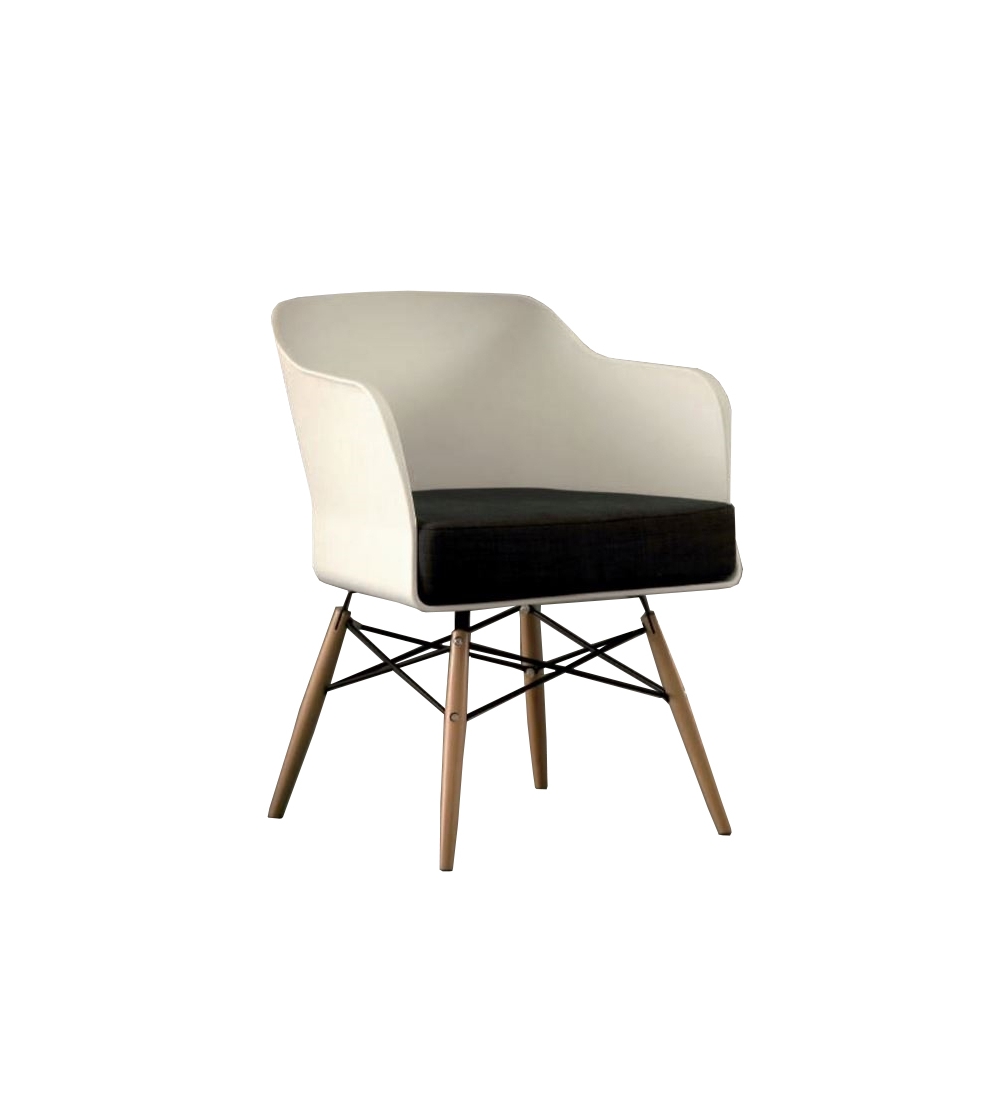 Set 2 Nordika Armchairs - La Seggiola