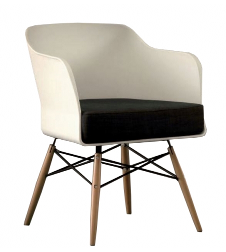 Set 2 Nordika Armchairs - La Seggiola