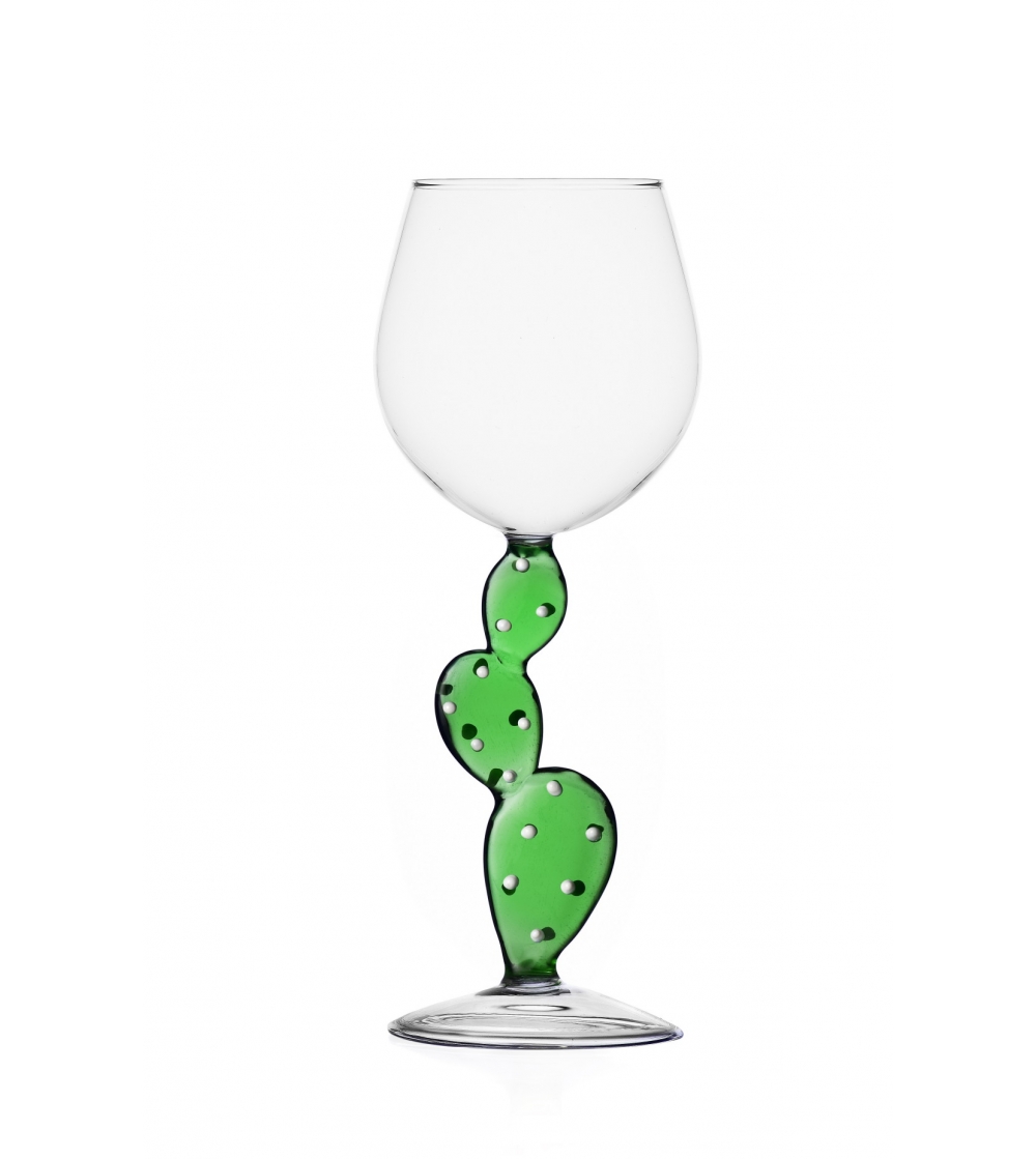 Cactus Desert Plant Wine Glass - Vinciguerra Shop
