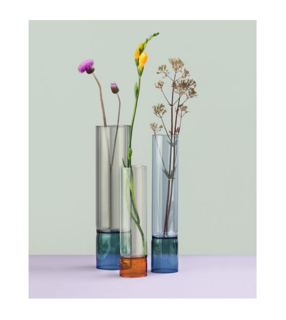 Bamboo Colore Low Vase - Ichendorf