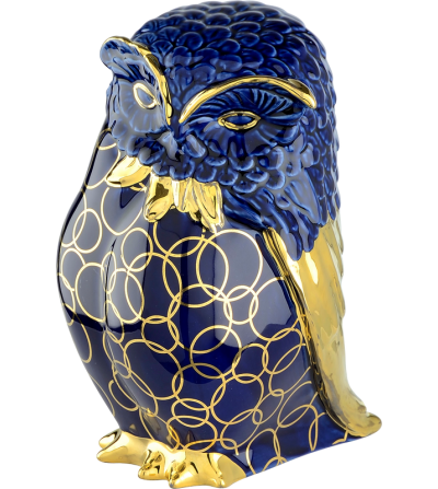 Animaux hibou 7038 / BY-Le Porcellane