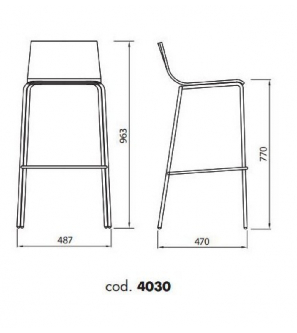 Alma Design - Anouk 4030 Stool