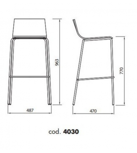 Taburet Anouk 4030 Soft - Alma Design