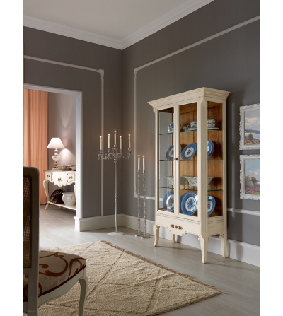 Stella del Mobile Vetrina shabby chic CO.47 2