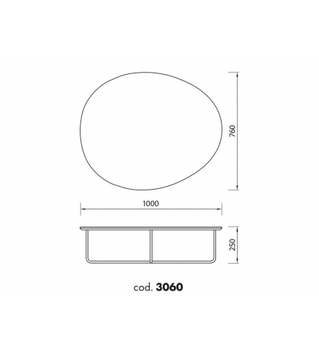 Table Basse Amarcord 3060 - Alma Design