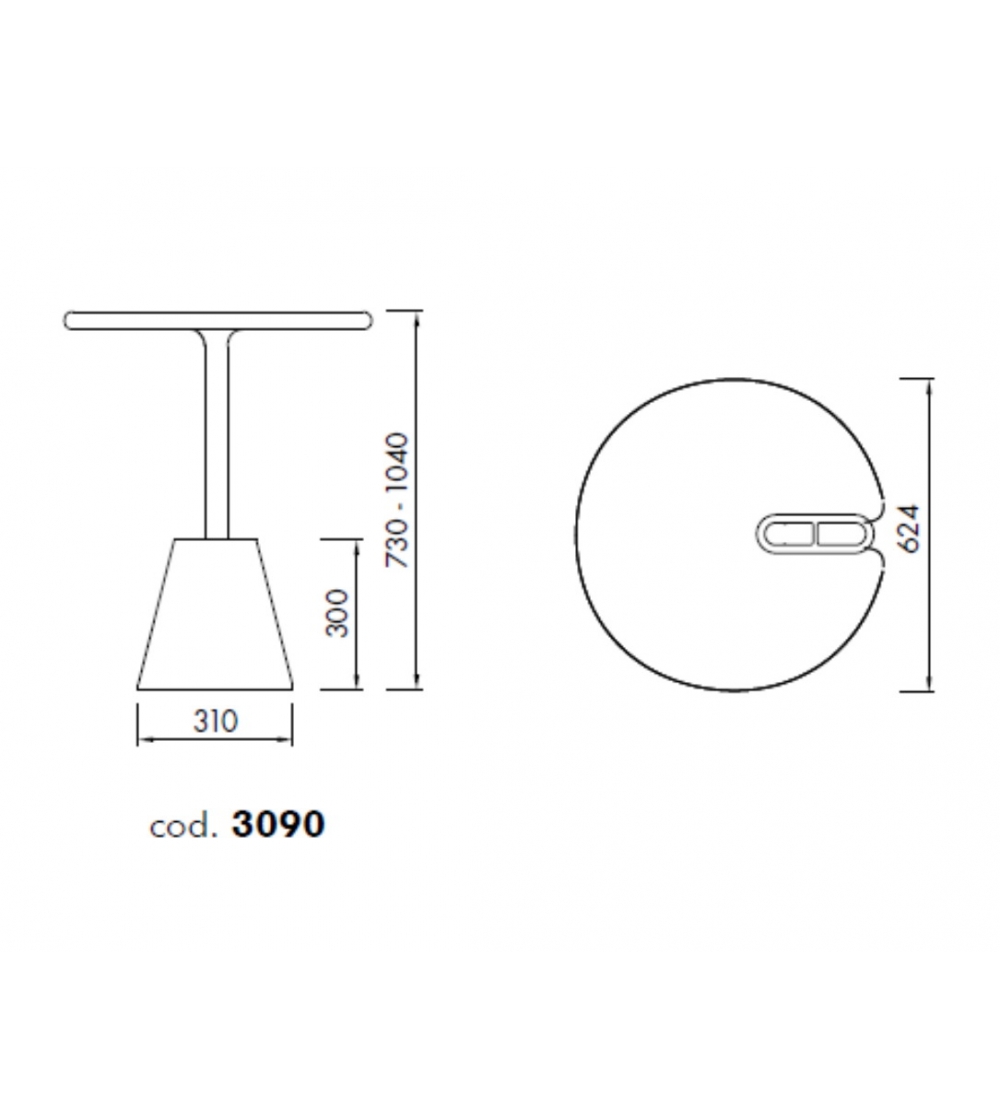 Alma Design - SET-UP 3090 Table