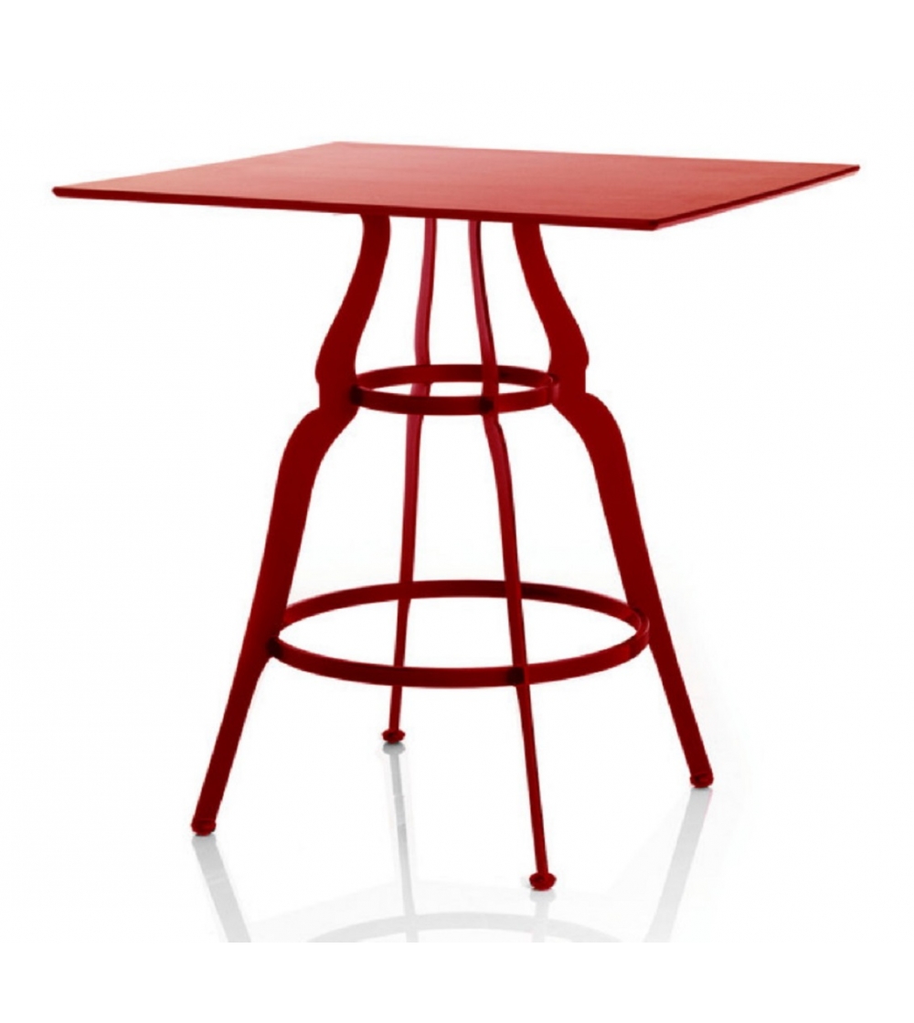 Alma Design - Bistrò 3071 Quadratischer Tisch
