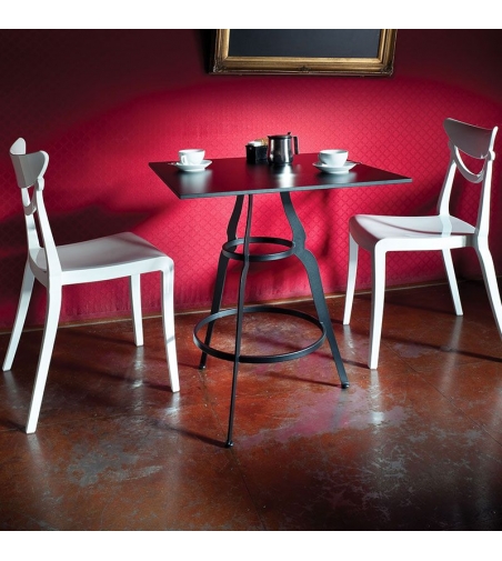 Alma Design - Bistrò 3071 Quadratischer Tisch