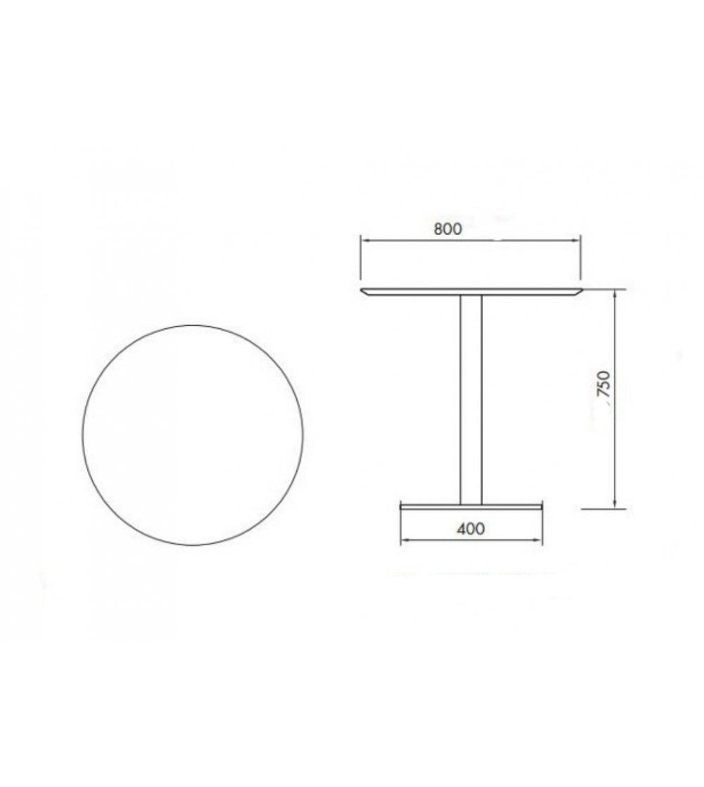 Mesa Redonda Alghi 3563 - Alma Design
