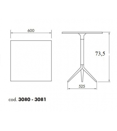 Alma Design - Ciak 3080/3081 Quadratischer 2