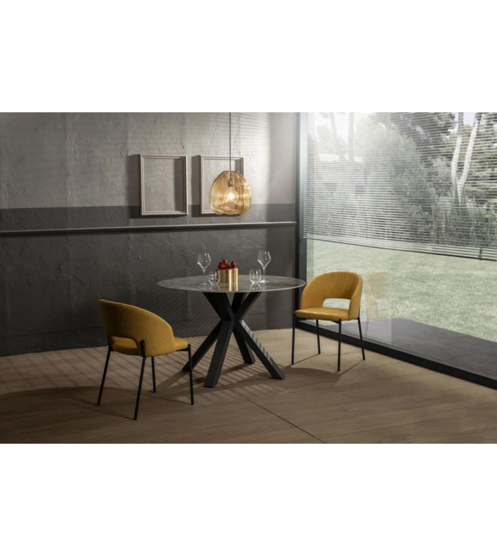 Mesa Redonda Loky OM/399/GR - Stones