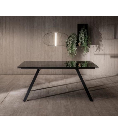 Table Extensible Smokey OM/397/NE - Stones