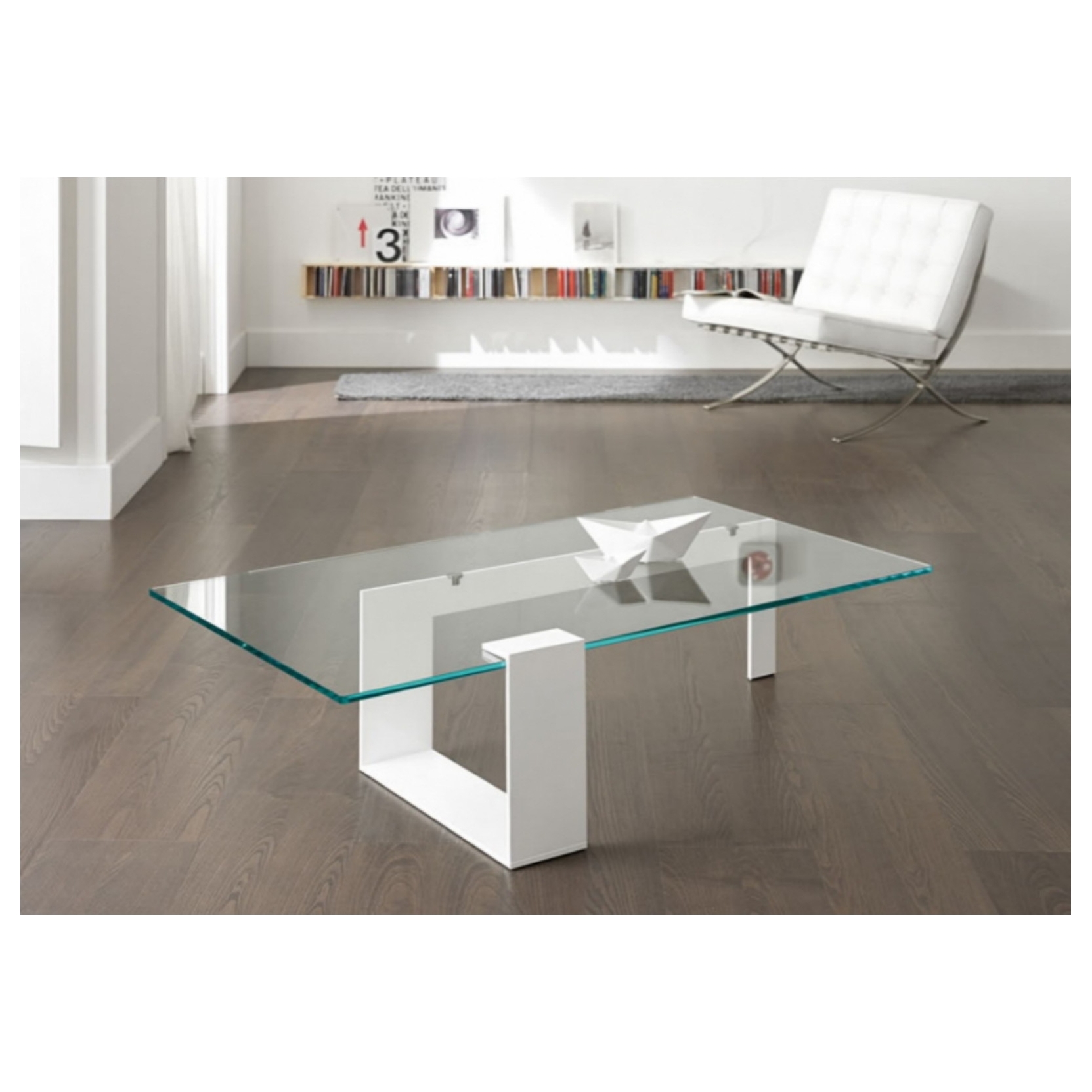 Tonelli Design White Plinsky Table