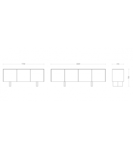Sideboard Doride - Ronda Design