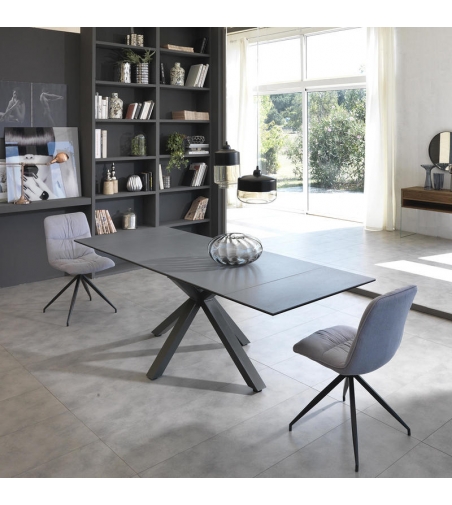 Tavolo Allungabile Ceramica 1 OM/313/GR - Stones
