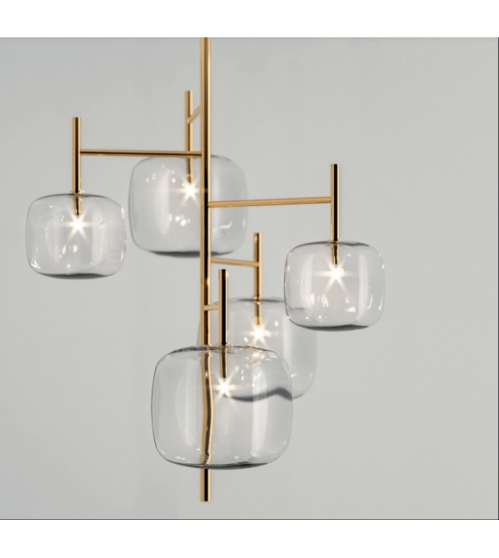 4/5 lights Suspension Lamp Hyperion - Tonelli Design