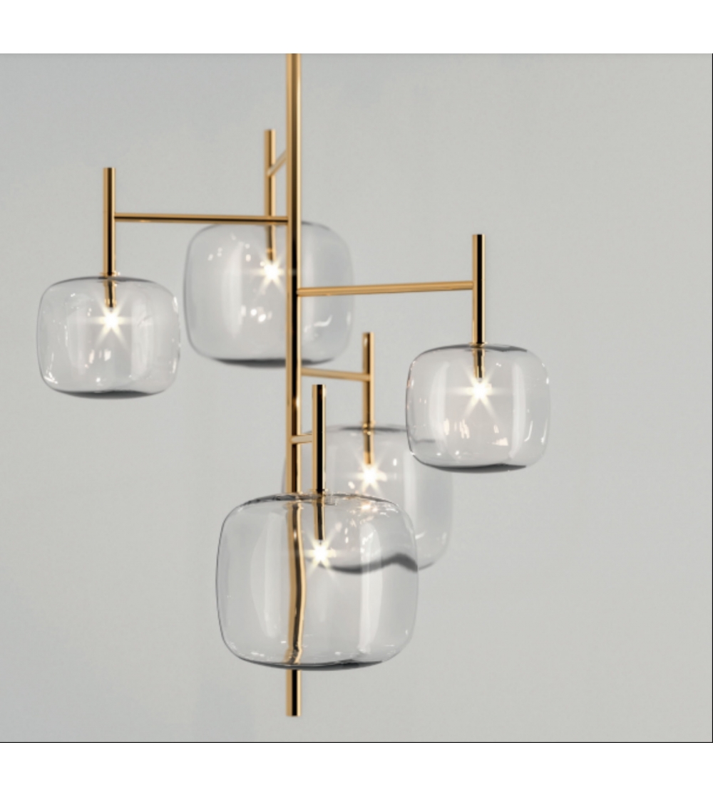 Lampada A Sospensione 4/5 Luci Hyperion - Tonelli Design