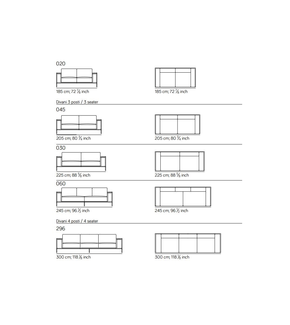 Sofa Giorgio By Amura