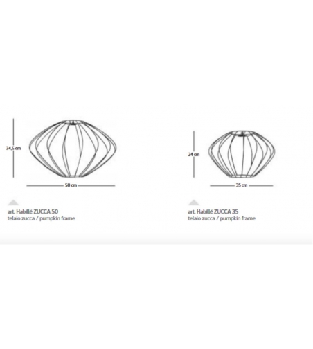 Habillé Pumpkin Suspension Lamp - Febo Irilux