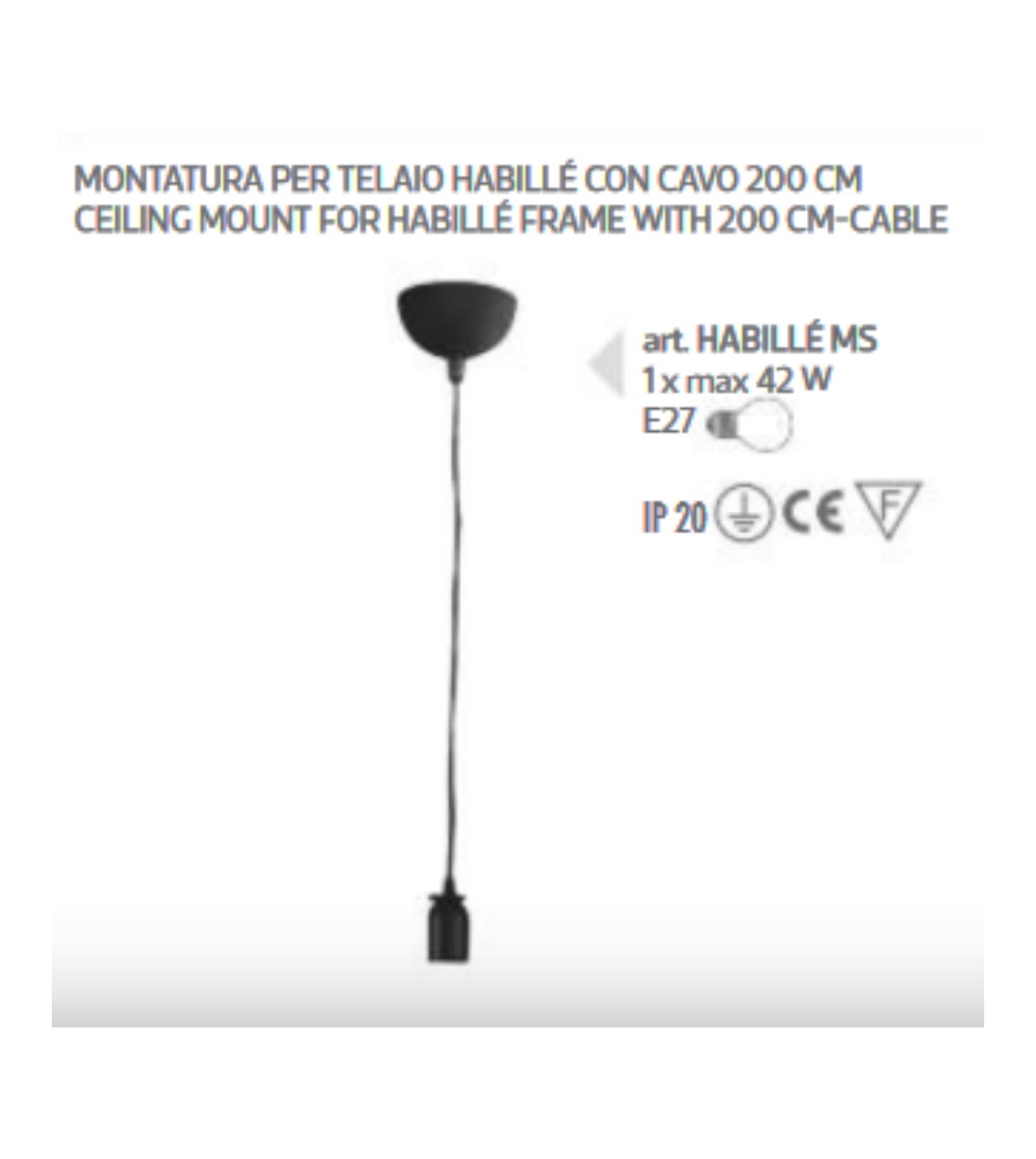Lampe À Suspension Habillé Carré -...