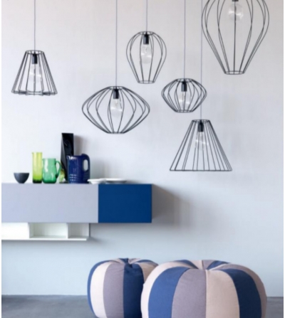 Habillé Square Suspension Lamp - Febo Irilux 2