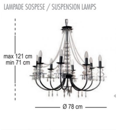 Seifenblasen 4588 Hängelampe  - Febo Irilux 2
