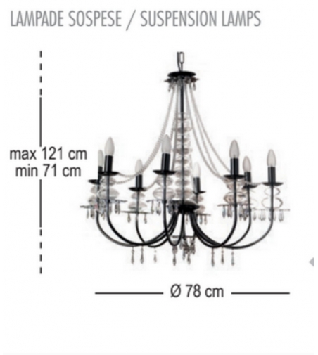 Soap Bubbles 4588 Suspension Lamp - Febo Irilux