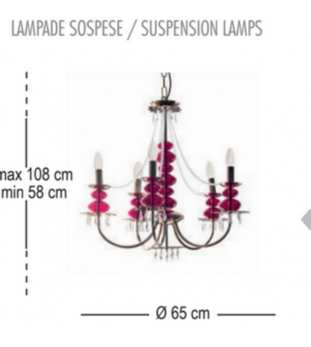 Soap Bubbles 4585 Suspension Lamp - Febo Irilux