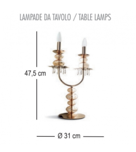 Soap Bubbles 45A91 Table Lamp - Febo Irilux