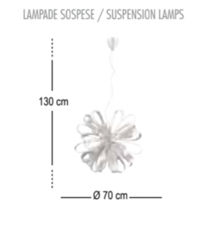 M'Ama Non M'Ama Suspension Lamp - Febo Irilux