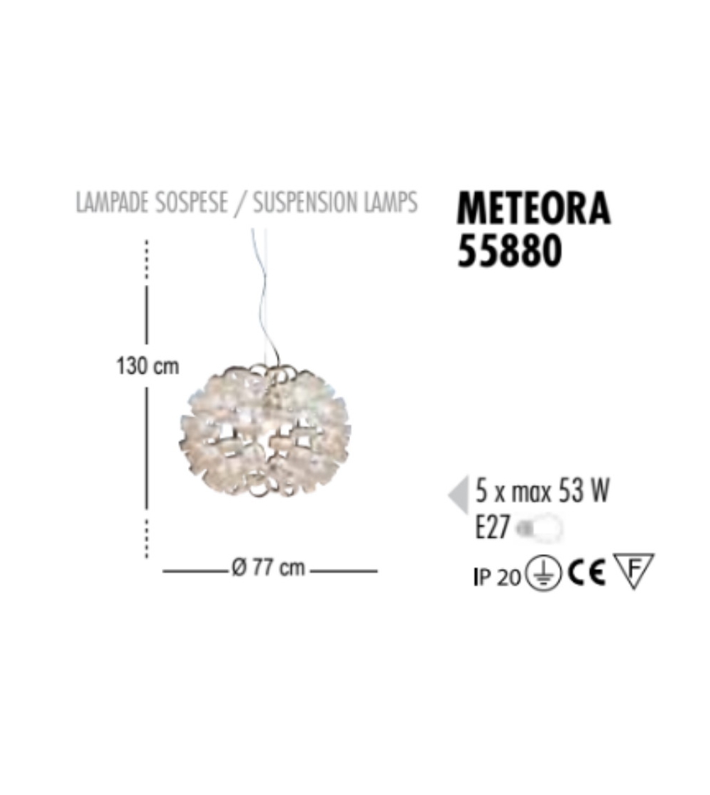 Lampe À Suspension Meteora - Febo Irilux