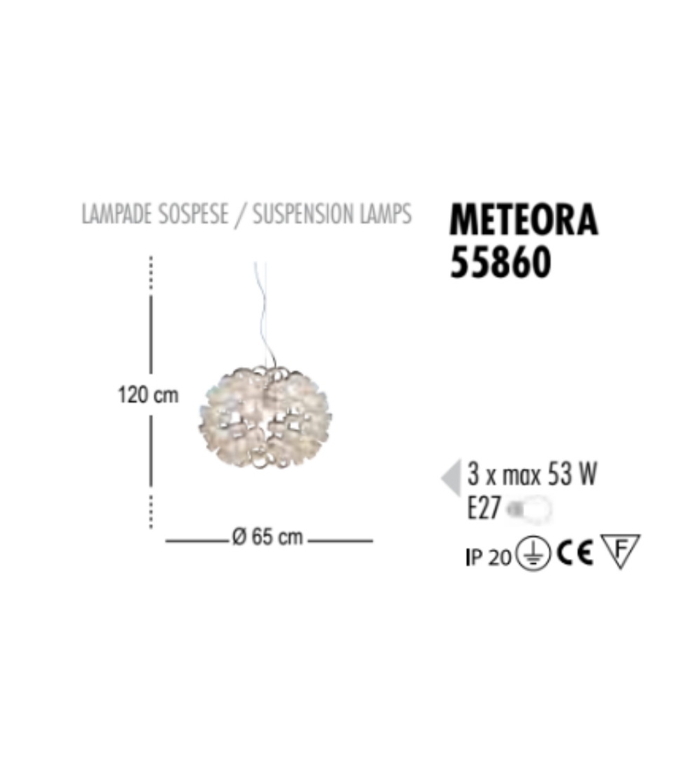 Lampada A Sospensione Meteora - Febo...