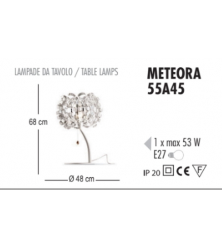 Lámpara De Mesa Meteora - Febo Irilux