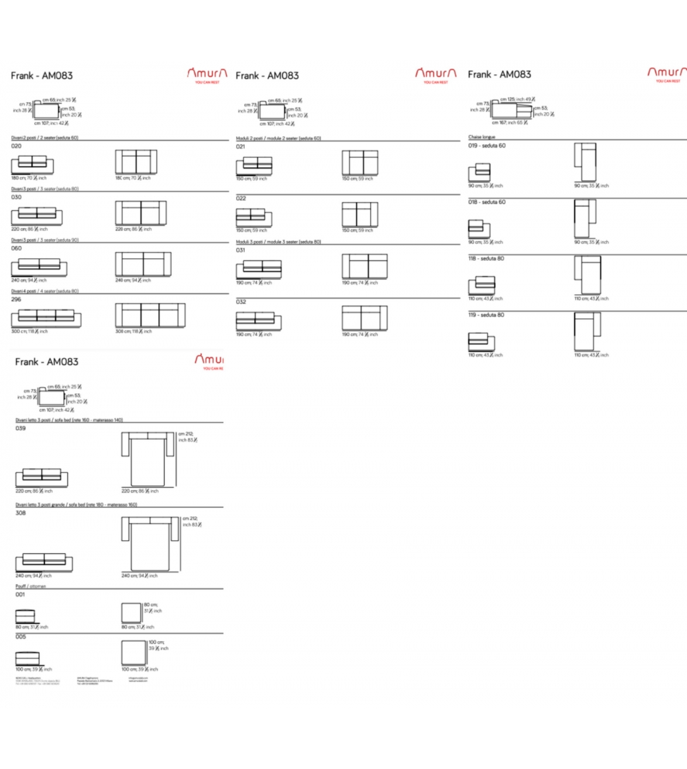Schlafsofa Frank By Amura