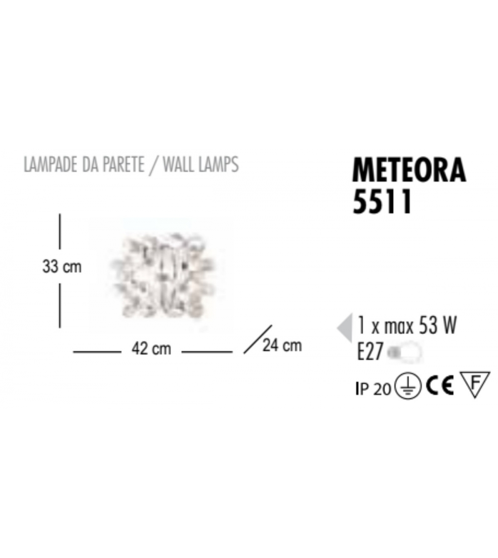 Lampe Murale Meteora - Febo Irilux