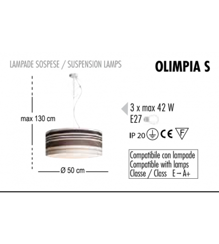 Olimpia S Hängelampe- Febo Irilux