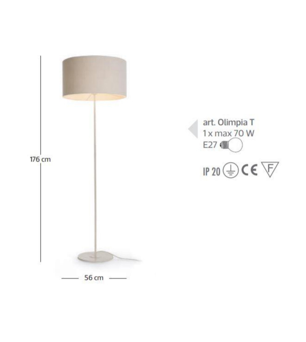 Lampe De Sol Olimpia T - Febo Irilux