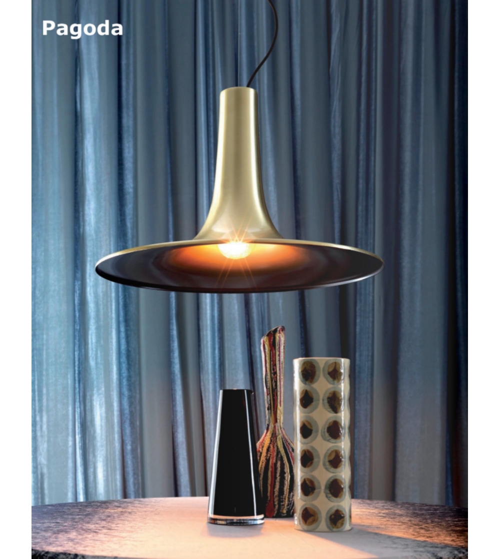 Pagoda Suspension Lamp - Febo Irilux