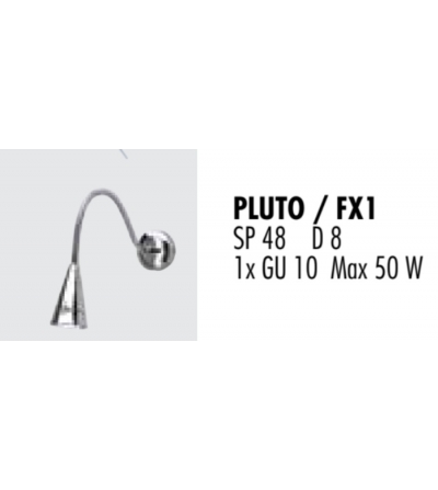 Spot Mural Pluto FX1 - Febo Irilux 2